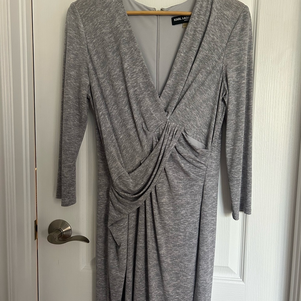 Karl Lagerfeld Gray Women's Dress